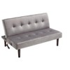 Ridstar Foldable Sofa Bed with Charging Port For Living Room & Bedroom-Gray - 2 of 4