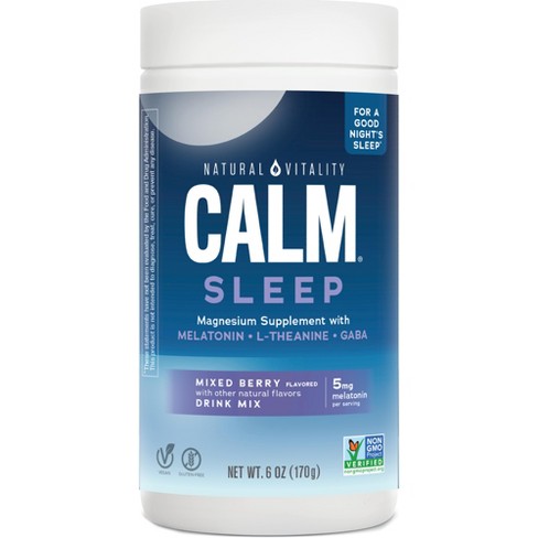 Natural Vitality Calm Magnesium Supplement Powder, Mixed Berry, 6 oz - image 1 of 3