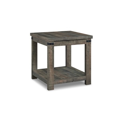 Signature Design By Ashley Casual Hollum End Table, Rustic Brown : Target