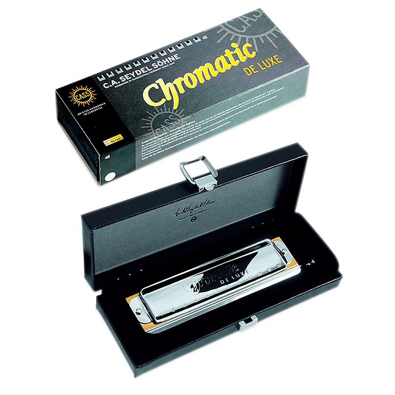 SEYDEL Chromatic DE LUXE Harmonica, 1 of 2