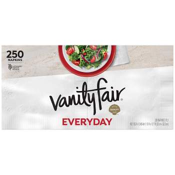 Vanity Fair Everyday 2-Ply Napkins - 250ct