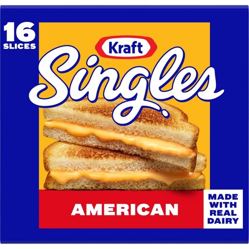Kraft Singles American Cheese Slices - 12oz/16ct - image 1 of 4