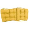 Blazing Needles, 18-inch by 38-inch Spun Polyester Solid Outdoor Tufted Chair Cushion - 2 of 2