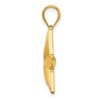 Black Bow Jewelry 14k Yellow Gold Polished Nautical Star Pendant, 20mm (3/4 inch) - 2 of 4