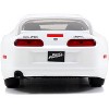 Brian's Toyota Supra White "Fast & Furious 7" (2015) Movie 1/32 Diecast Model Car by Jada - 4 of 4