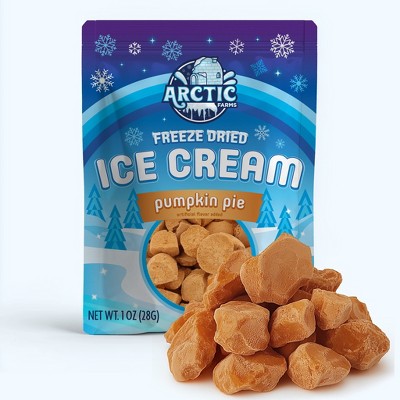 Arctic Farms Freeze Dried Ice Cream That Does Not Melt (Bits) (Pumpkin Pie)