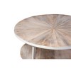 Carolina Living Chelsea Round Coffee Table - Natural - 2 of 4