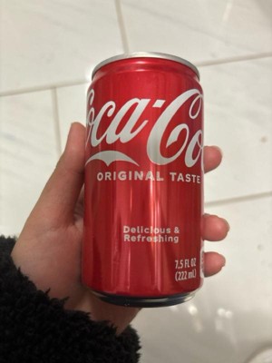 Coca-Cola Mini Soda Soft Drink Coke, 7.5 fl oz, 10 Pack
