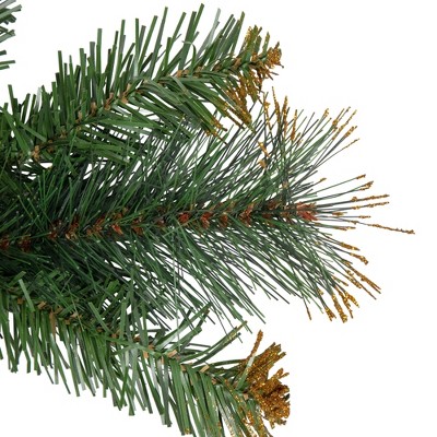 Festive Shimmer 9ft Pre-Lit Traditional Pine Garland with White Lights