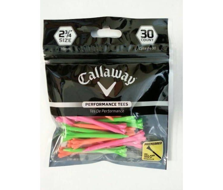 Callaway Performance Golf Tees: Plastic Golf Accessories, 2.75" Length, 30 Pack, 2 of 4