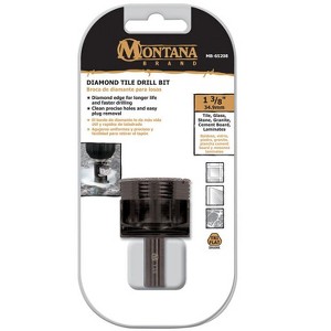 Montana Brand 1-3/8 in. Alloy Steel Drill Bit 3-Flat Shank 1 pc - 1 of 1