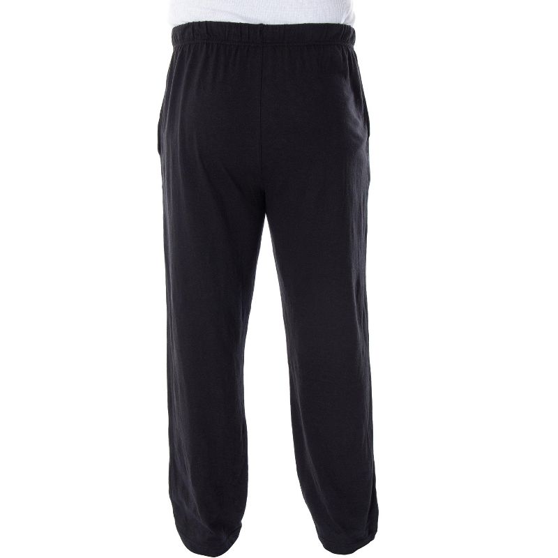 Beetlejuice Men's Classic Film Logo Loungewear Sleep Bottoms Pajama Pants Black, 2 of 4
