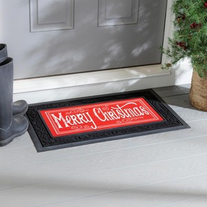 Quaint Merry Christmas Sassafras Switch Mat - 1 of 4
