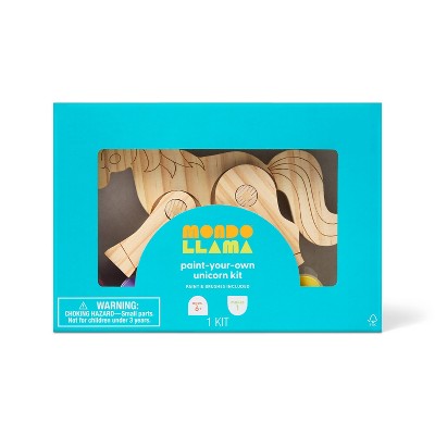 Wooden Unicorn Painting Craft Kit - Mondo Llama™