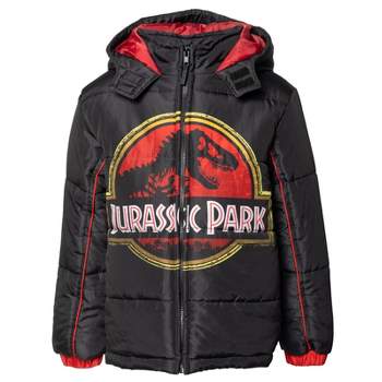 Jurassic Park Winter Coat Puffer Jacket Little Kid to Big Kid