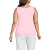 Lands' End Women's Cotton Tank Top - 2 of 3