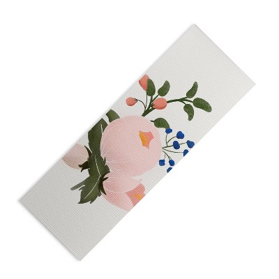 Showmemars Delicate florals no2 (6mm) 24" x 70" Yoga Mat - Society6
