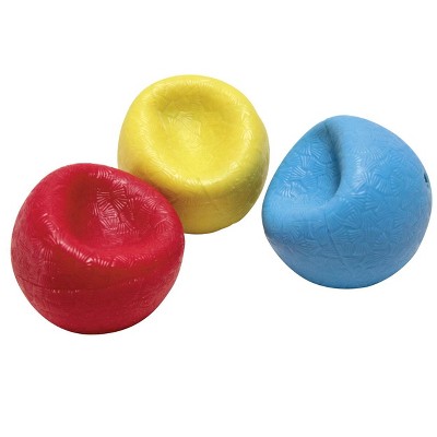 Abilitations Weighted Textured Balls, Assorted Colors, set of 3