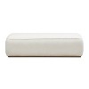 Airsurfer Ottomans Comfort Beige 52" Grainy Footstool - 4 of 4