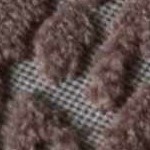 dusty pink, cream