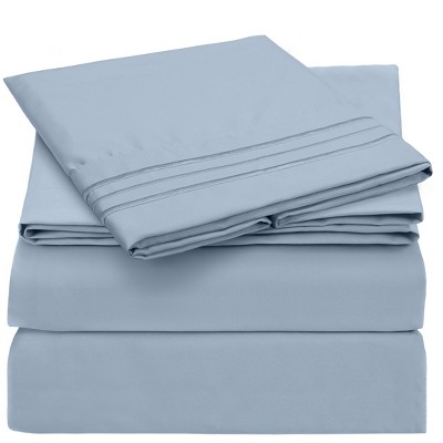 4 Piece Microfiber Sheet Set - Mellanni