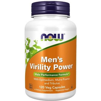 Men's Virility Power by Now Foods  -  120 Capsule