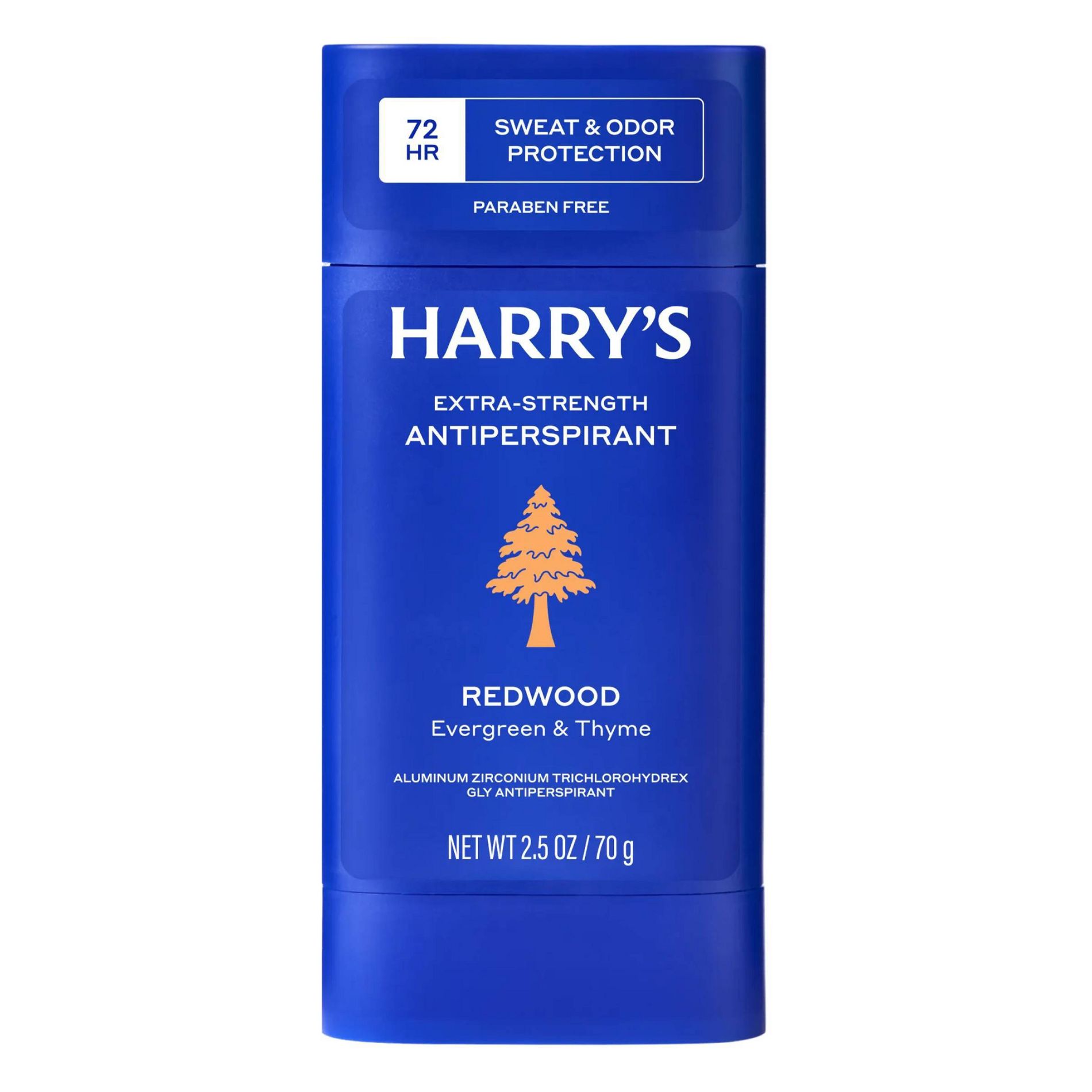 Harry's Redwood Extra-Strength Solid Antiperspirant Stick for Men - 2.5oz