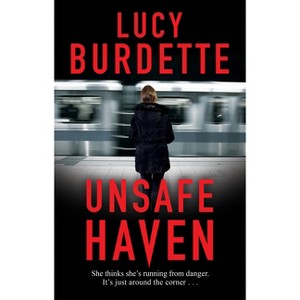 Unsafe Haven - Large Print by  Lucy Burdette (Hardcover) - 1 of 1