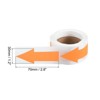 Unique Bargains PVC Waterproof Removable Self-Adhesive Floor Marking Arrow Sticker Label 150 Pcs - 2 of 4