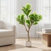 Artificial Fiddle Leaf Fig Tree,for Home Indoor Office Living Room Decor - 3 of 4