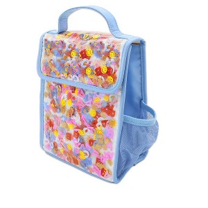 Packed Party Little Letters Confetti Lunch Bag, Blue, 10.5in x 8.5in x 4.5in - 1 of 4