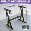 Liquid Stands Dual Piano Keyboard Stand w/ 2nd Tier Adjustable Arms - Z Style Piano Stand, Portable 2 Tier Sturdy Stand for 54 61 88 Key Piano & Synth - 2 of 4
