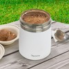 Tovolo Stainless Steel Ice Cream Tub: 1.5 Qt Food Storage Container, Hand Wash, Ice Cream Holder, White Plastic Lid - 3 of 3