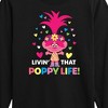 Boys' - Trolls - Livin That Poppy Life Long Sleeve Graphic T-Shirt - 2 of 4