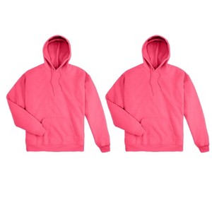 EG PRO - Ecosmart Hooded Sweatshirt Super Soft Cotton Moisture-Wicking - 2 Pack - 1 of 4