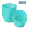Unique Bargains Silicone Non-Stick Heat Resistant Baking Cups - 3 of 4