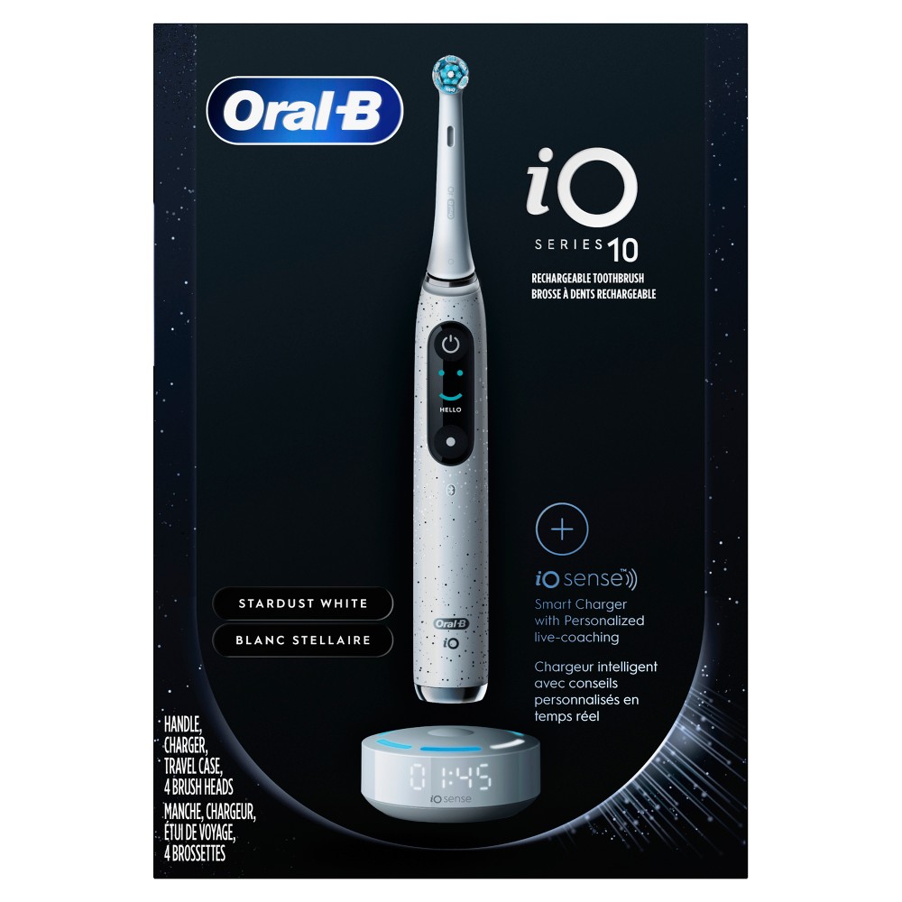 Oral-B iO Series 10 Electric Toothbrush - Stardust White