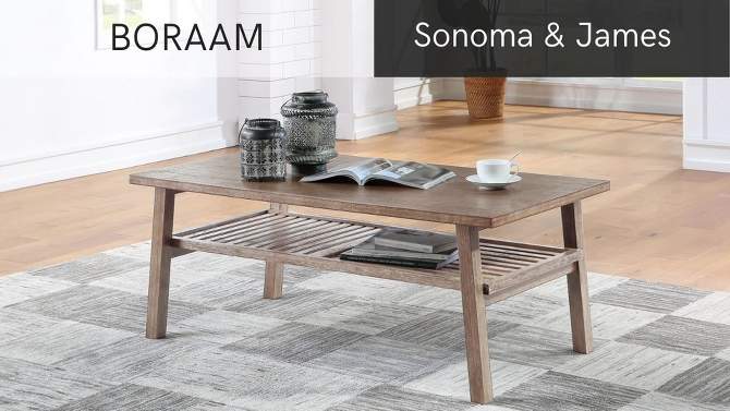 Sonoma Coffee Table Gray - Boraam, 2 of 8, play video