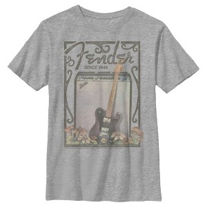 Boy's Fender Since 1946 Retro Poster T-Shirt - 1 of 4