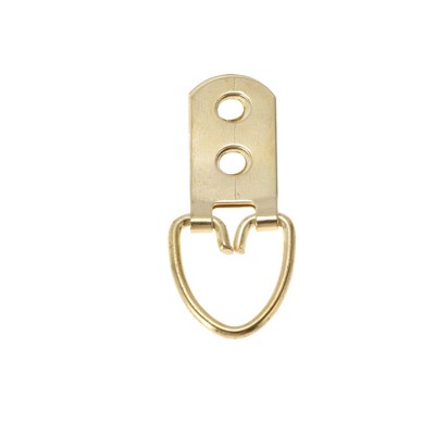 Unique Bargains Picture Hangers Hook Iron 1.26"x0.47" 20 Pcs