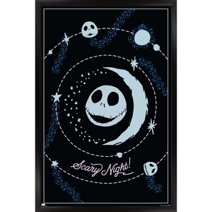 Trends International Disney Tim Burton's The Nightmare Before Christmas - Celestial Jack Framed Wall Poster Prints - 1 of 4