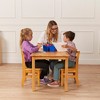 ECR4Kids 24in x 36in Rectangular Hardwood Table with 22in Legs - 3 of 4