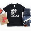 The Juniper Shop Snacks Are My Love Language Toddler Short Sleeve Tee - 2 of 2