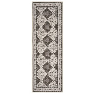 Washable Oriental Floral Print Living Room Rugs, Vintage Soft Non Slip Floor Rugs for Bedroom Kitchen Dining Room - 1 of 4