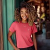 Dalix Womens Lil Heart Lightweight Everyday Tee - 3 of 4