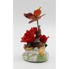 Kevins Gift Shoppe Ceramic Red Rose with Butterfly Figurine - image 3 of 4