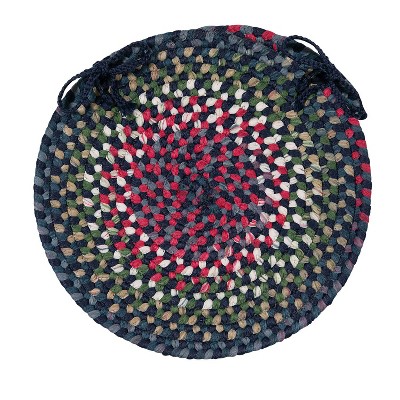 Colonial Mills Chestnut Knoll - Baltic Blue Chair Pad, Set of 4
