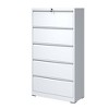 ACEPANO 64.1 in. H Metal Lateral File Cabinet with Lock & 5 Drawers for Office & Home-White - 3 of 4