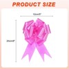 Unique Bargains Christmas Wedding Car Basket Gift Wrapping Large Pull Bow 15 Pcs - 2 of 4