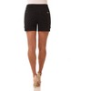 Rekucci Women’s Pull-On Stretch Dress Shorts with Pockets – Stylish & Comfortable Summer Essential - 3 of 4